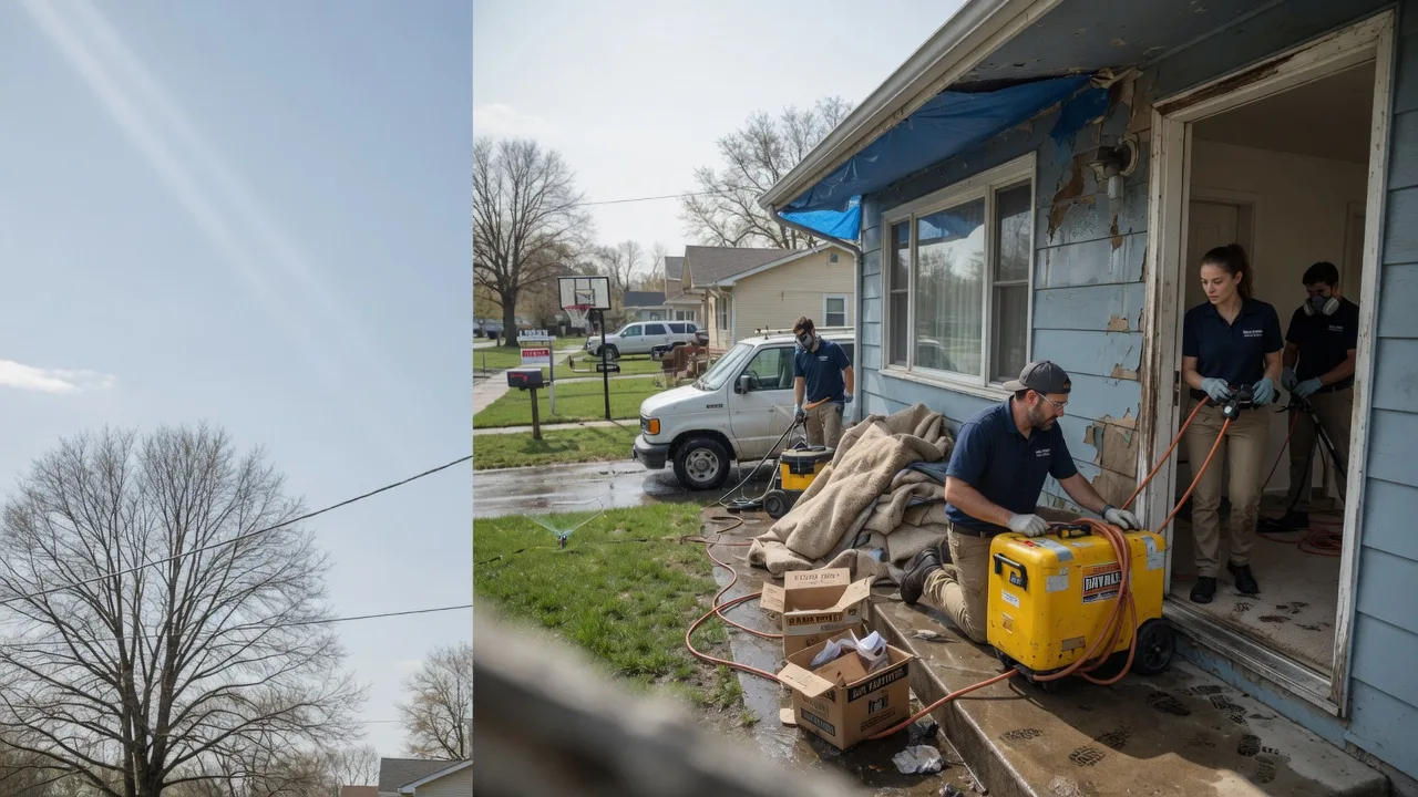 Basement Flood Cleanup in Luverne, MN near me